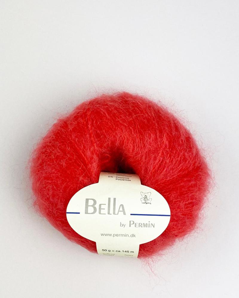 Bella Permin Garn - Blødt Mohairgarn med Uld og Polyamid