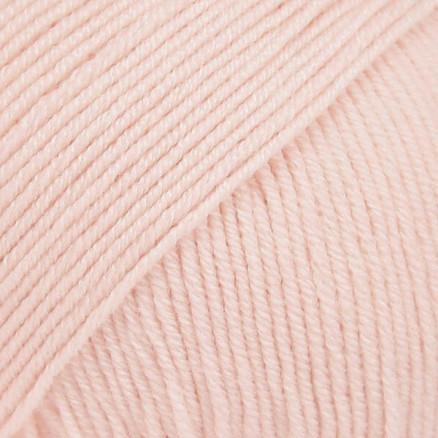 Drops Baby Merino Garn Unicolor 44 - Blød Pudderfarve