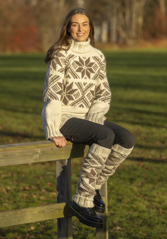 "Sno" benvarmere - Viking Design 2402-6 Kit - Merinould