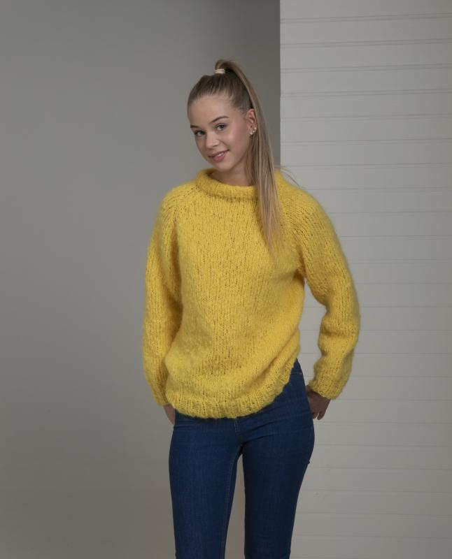 "Gea" Strikkekit - Viking Design 2201-4B - Mohair og Merino