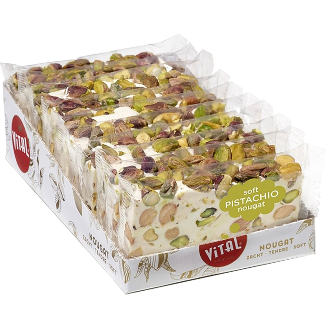 Fransk nougat med pistacie - lækkerhed til forkælelse!