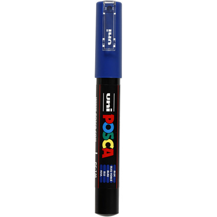 Uni Posca Tusch/Tus Ekstra Fin Blå 0,7mm