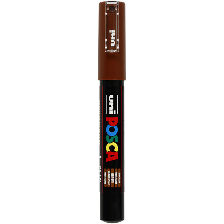 Uni Posca Tusch/Tus Ekstra Fin Brun 0,7mm